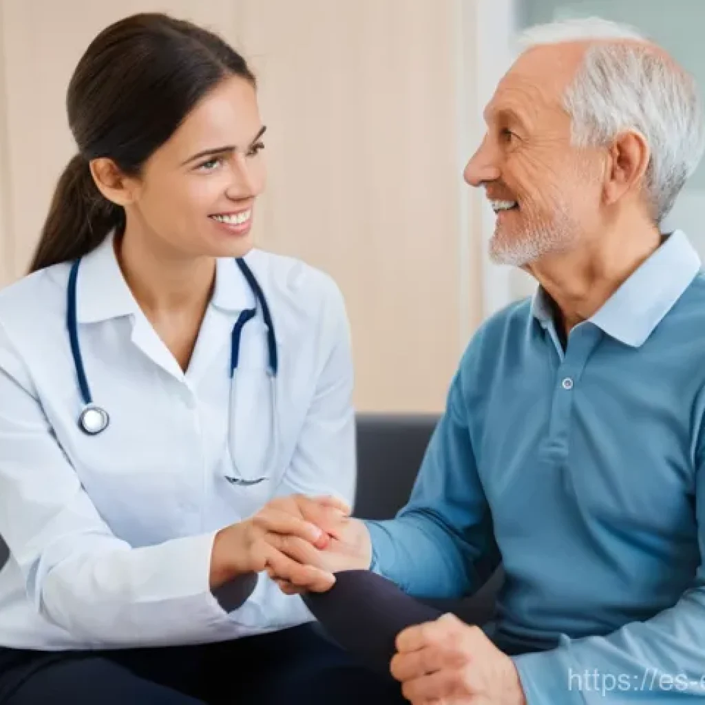 작업치료사의 환자 신뢰 구축 사례 - **Prompt for "Active and Empathetic Listening":**
"A compassionate female occupational therapist...