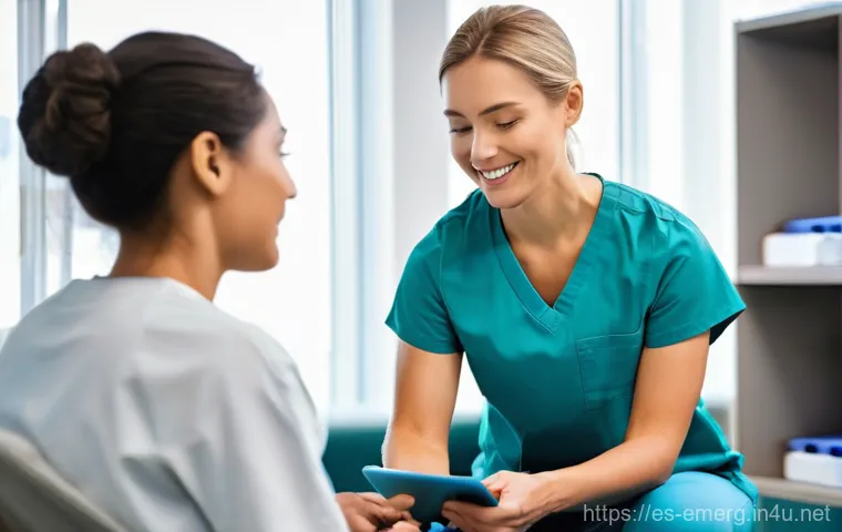 작업치료사의 환자 신뢰 구축 사례 - **Prompt for "Active and Empathetic Listening":**
"A compassionate female occupational therapist... 작업치료사의 환자 신뢰 구축 사례 - **Prompt for "Active and Empathetic Listening":**
"A compassionate female occupational therapist...