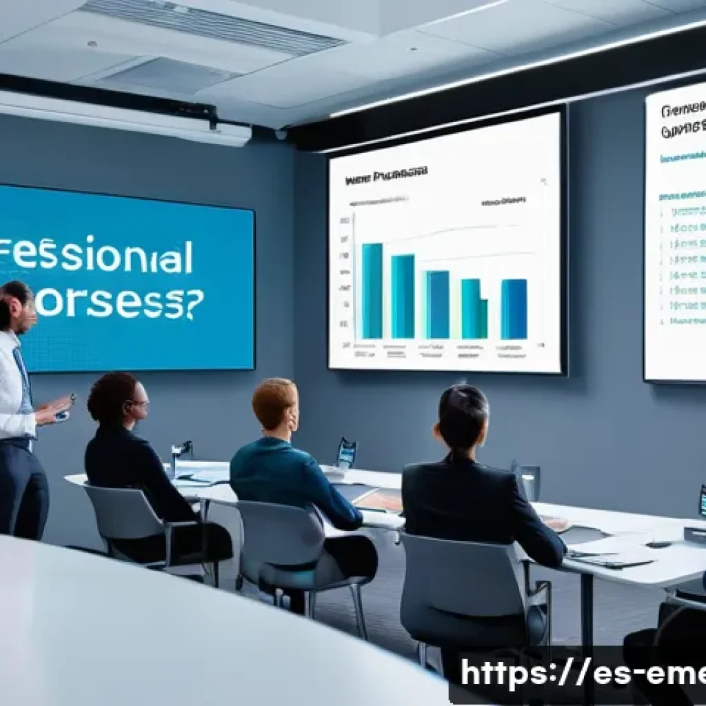 작업치료사의 치료 성과 발표 준비 사례 - A professional occupational therapy presentation scene showing a diverse group of healthcare profess...