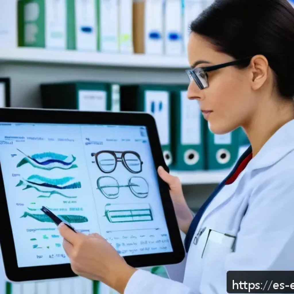 작업치료사의 실습 노트 작성법 - A professional occupational therapist in a modern clinical setting, wearing a clean white lab coat a...